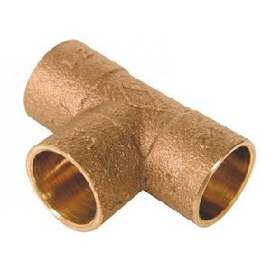 Tee Bronce 3/4” x 3/4” x 1/2” Taumm