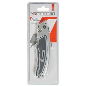 Cuchillo Cartonero 19X61Mm 6 Repuestos Hammerbit